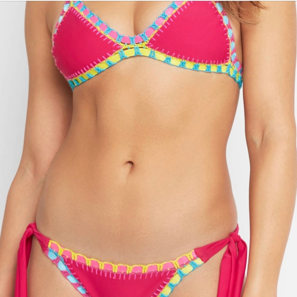 PILYQ bikini top - platinum by solange ferrarini